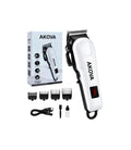 AKOVA AK-809A professional hair clipper white with box and accessories