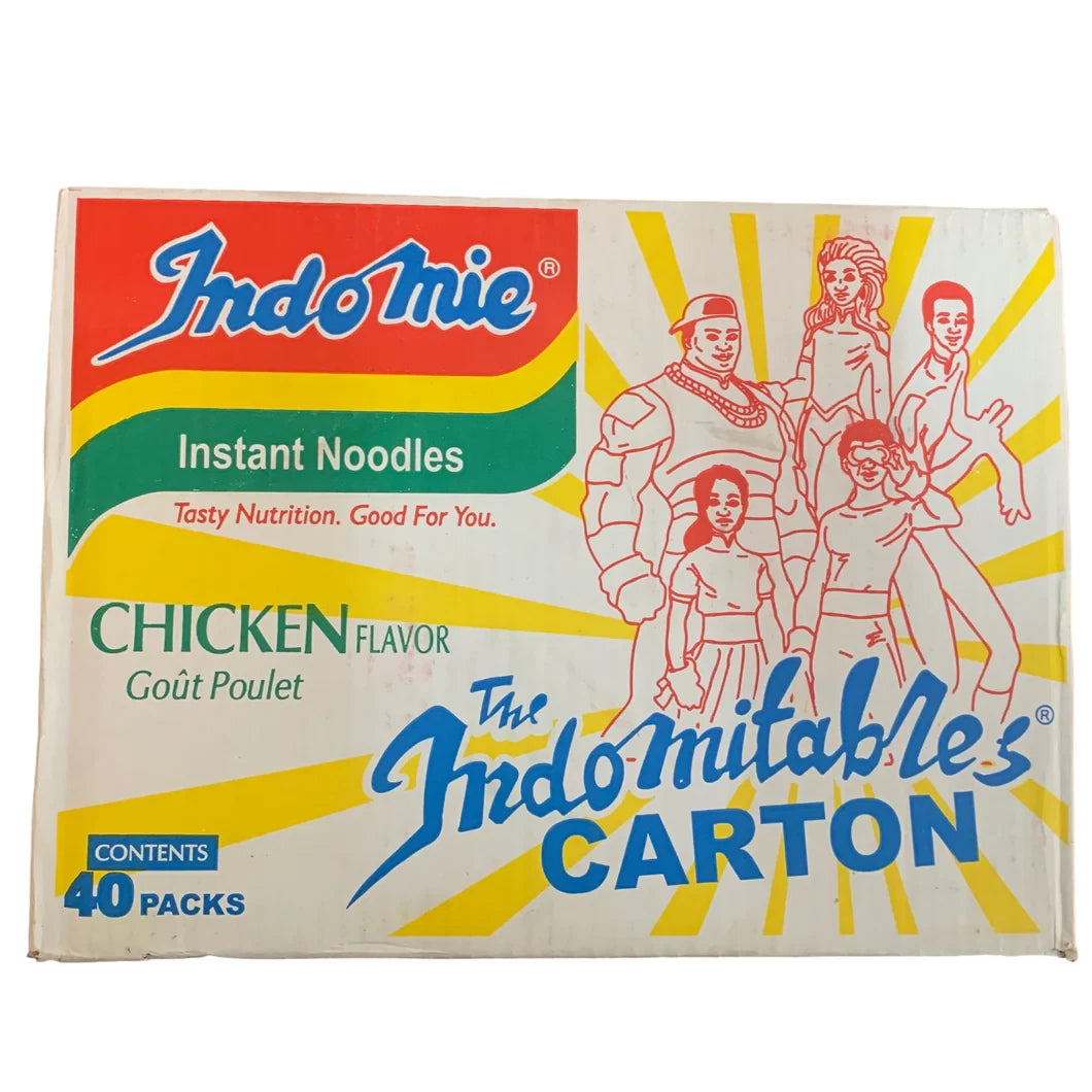 Indomie instant noodles carton representative image
