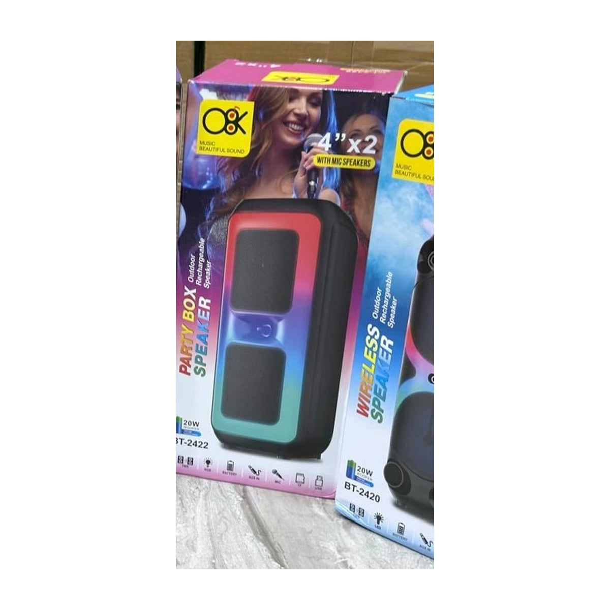 OK BT-2422 exact retail box from supplied photo