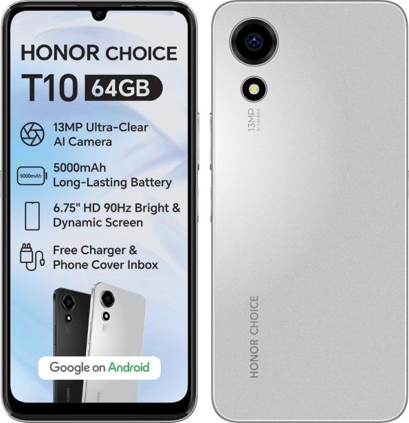 HONOR CHOICE T10 Silver 64GB product overview
