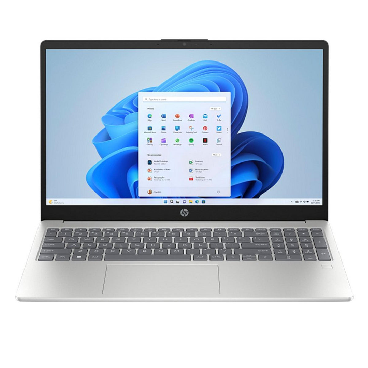 HP 15-FD0212NE laptop - front view