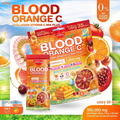 Mikeo Blood Orange C Collagen Vitamin C Mix Plus 35 sachets front pack
