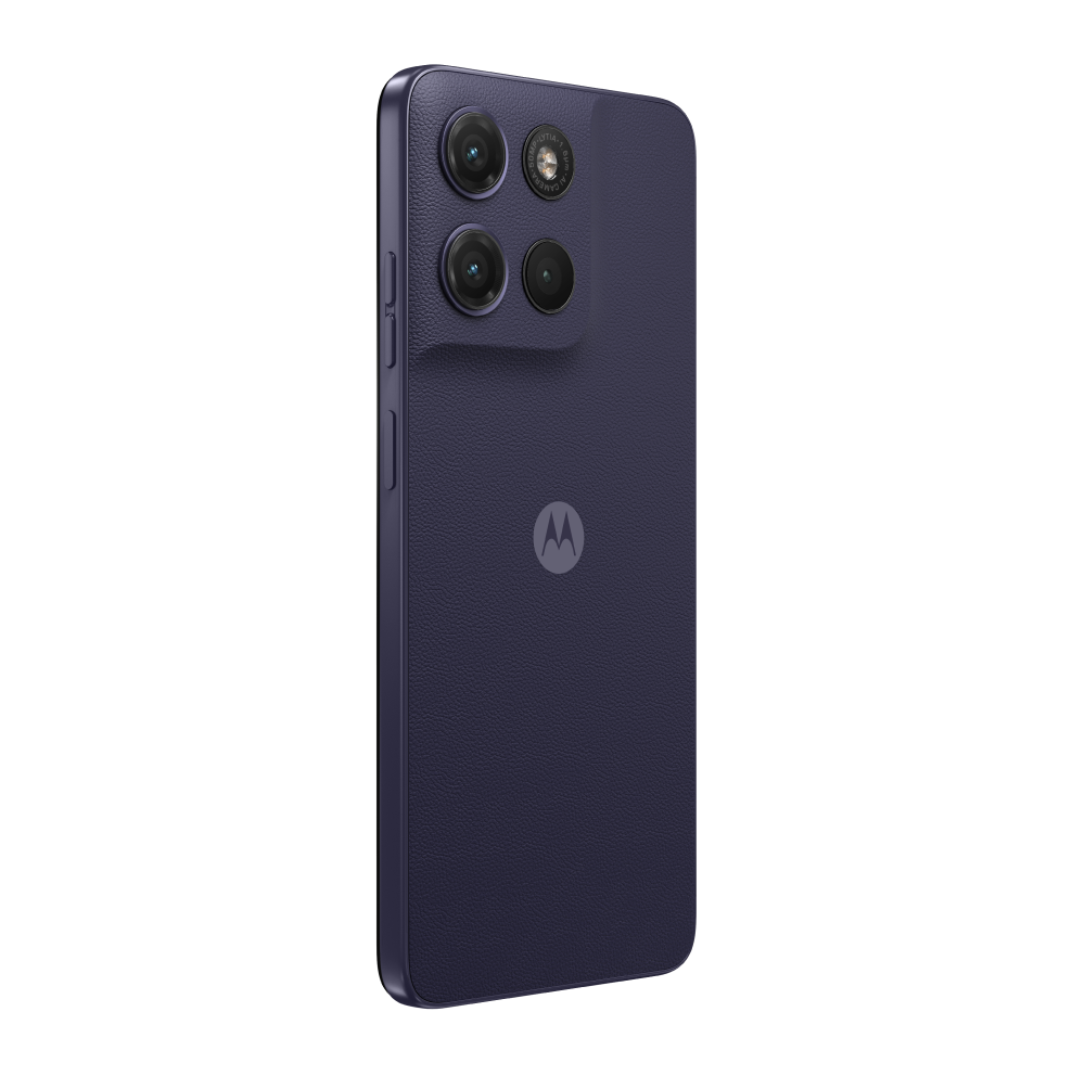 Official Motorola moto g17 rear angle and cameras — manufacturer reference finish; unit colour unconfirmed