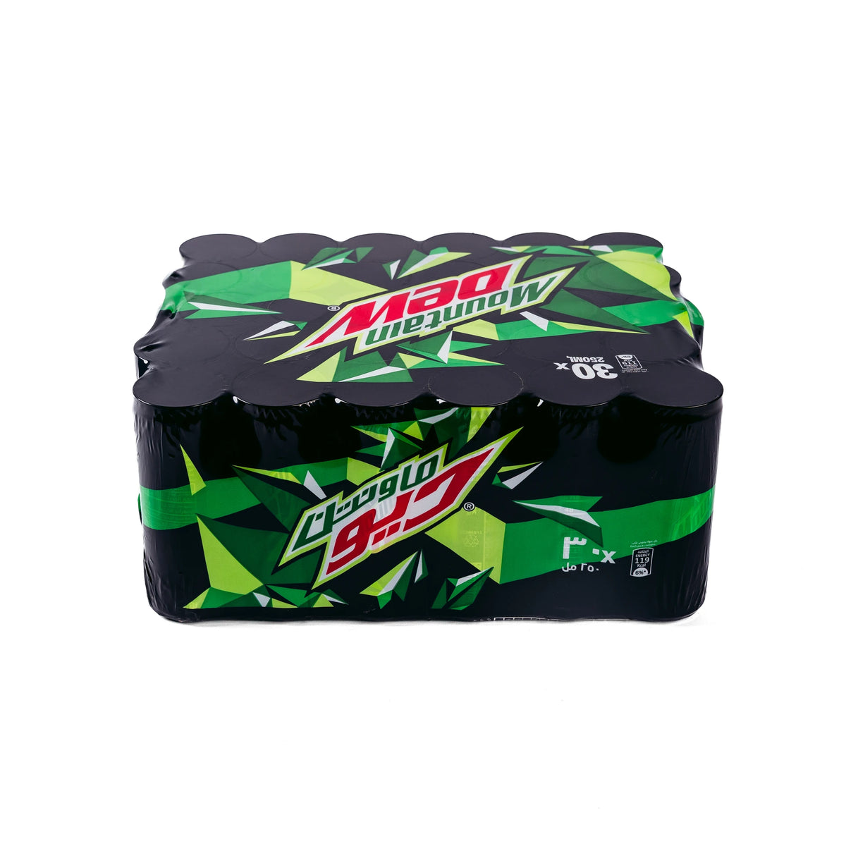 Mountain Dew Soft Drink Cans 30 × 250 ml