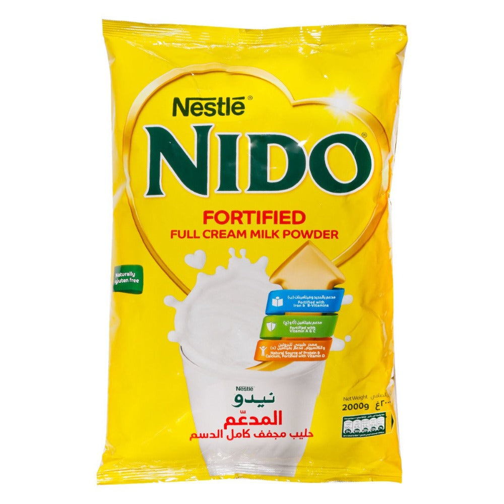Nestle NIDO Fortified Full Cream Milk Powder 2 KG
