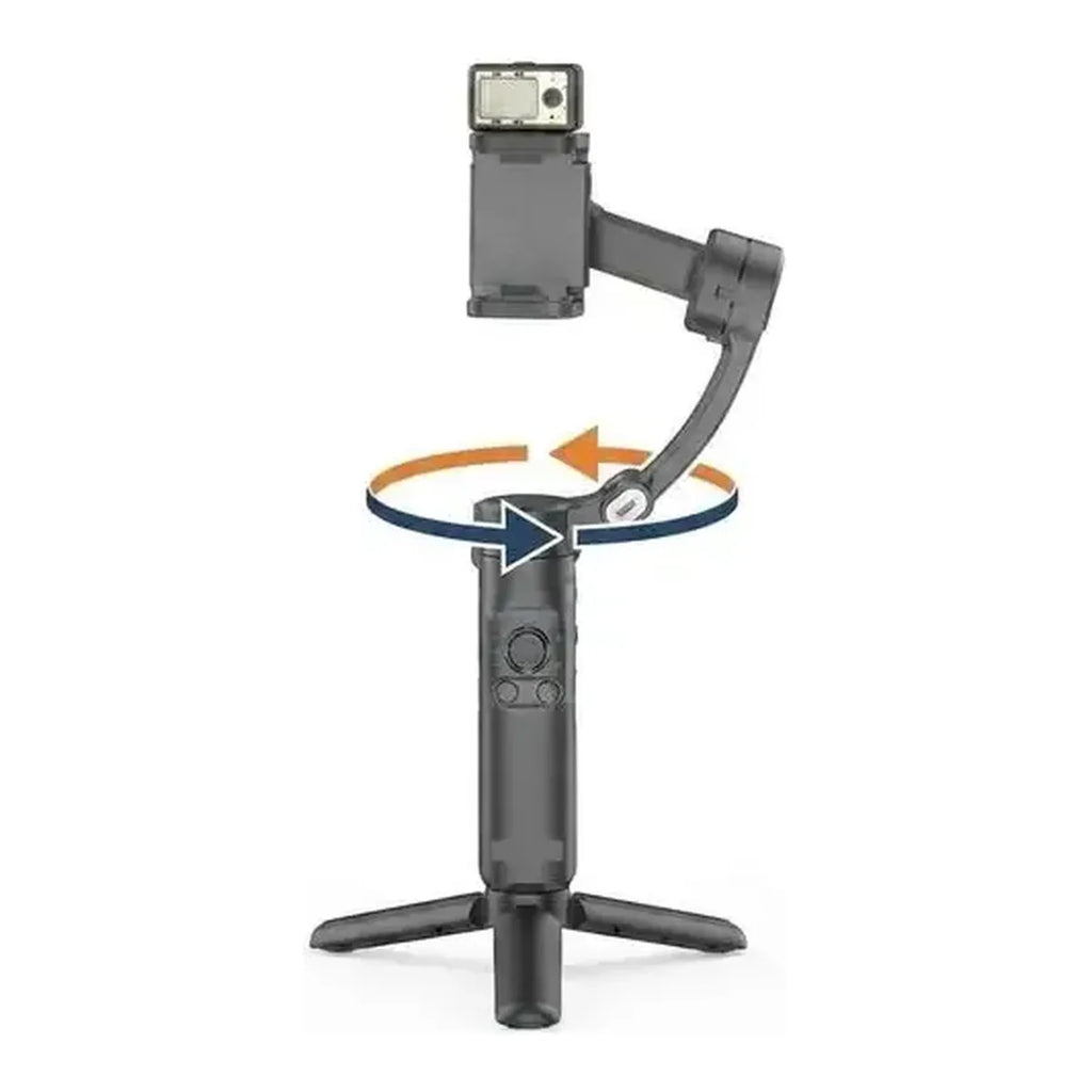PLOKAMA Gimbal X5 Pro Tripod - black with 360 degree follow