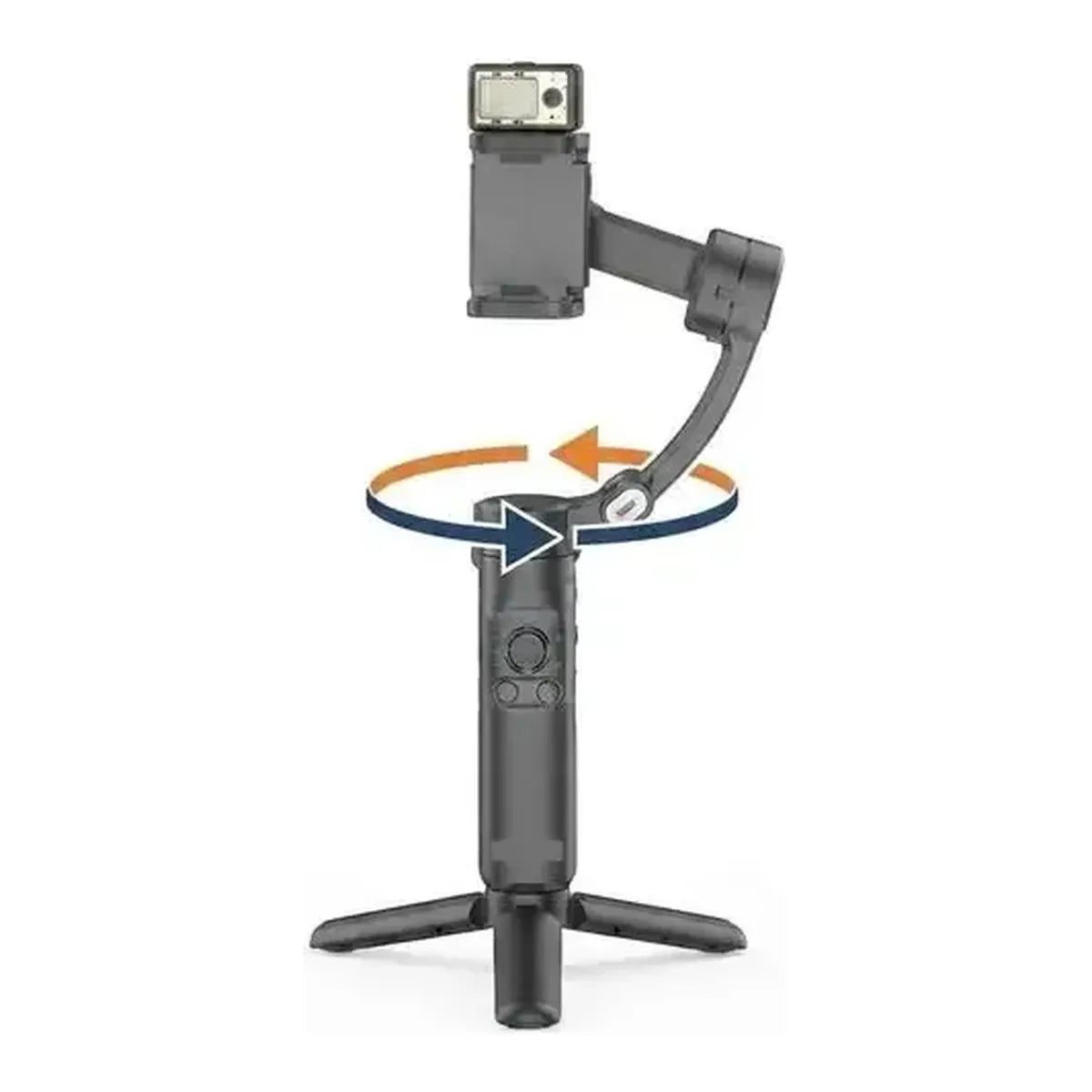 PLOKAMA Gimbal X5 Pro Tripod - black with 360 degree follow