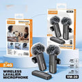 PLOKAMA VM-20 dual wireless lavalier microphone kit