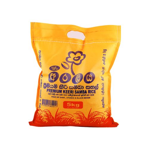 Representative Keeri Samba rice packaging bag