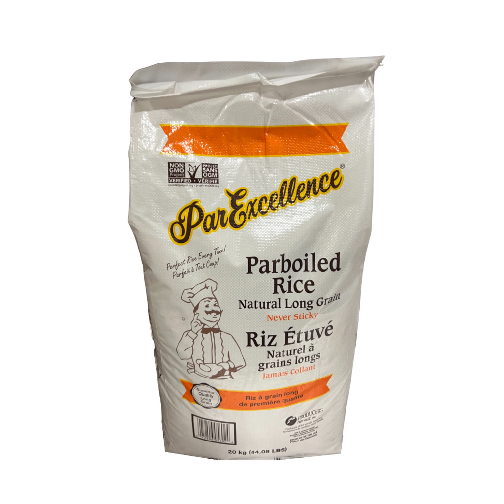 Representative 20kg parboiled rice packaging bag