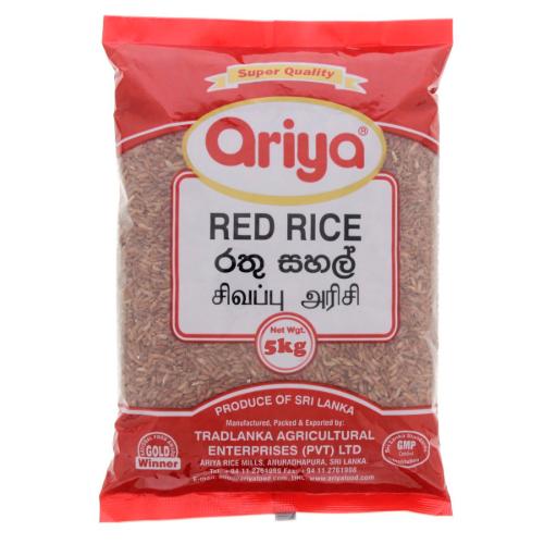 Representative Sri Lankan red rice 5kg packaging bag