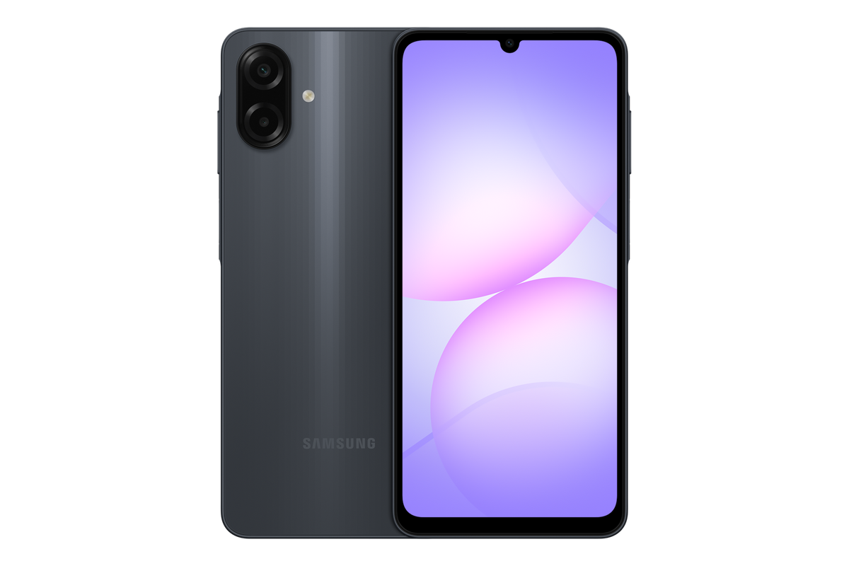 Samsung Galaxy A07 Black official image