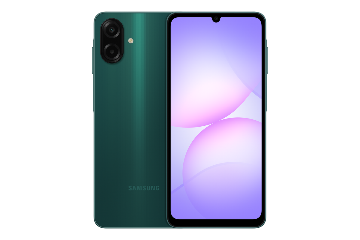 Samsung Galaxy A07 Green official image