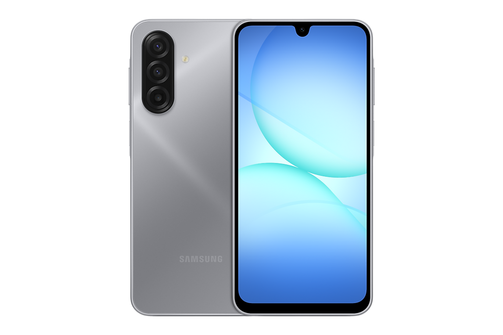 Samsung Galaxy A17 4G Gray official front view